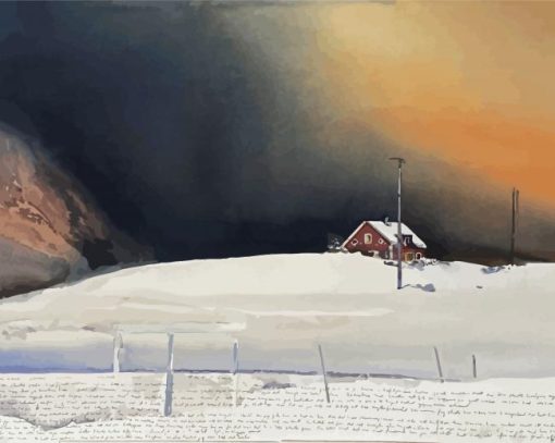 Lars Lerin Art paint by number