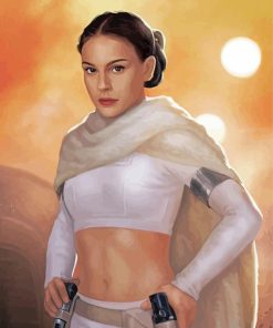 Leader Padme Amidala paint by number