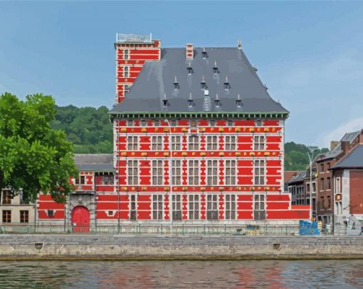 Liege Curtius Museum paint by number