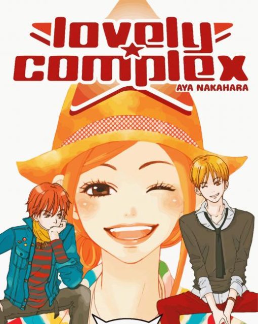 Lovely Complex Manga Poster paint by number