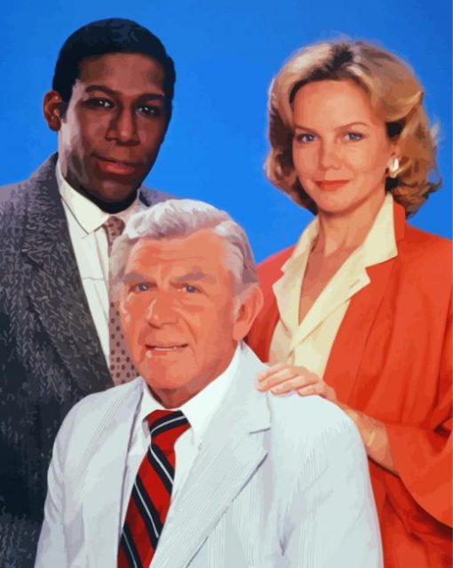 Matlock Movie Characters paint by number