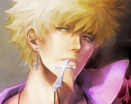 Meme Oshino paint by number