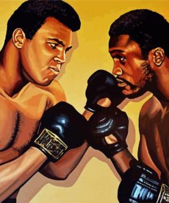 Muhammed Ali And Frazier paint by number