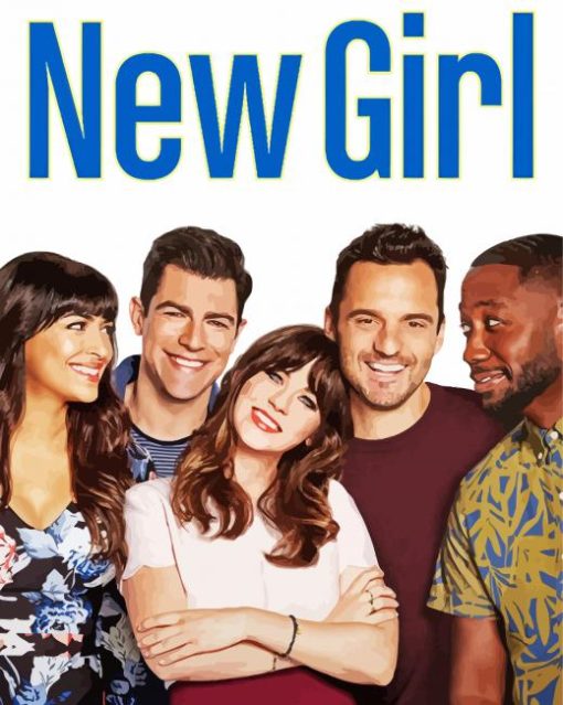 New Girl paint by number