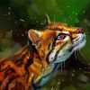 Ocelot Art paint by number