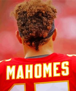 Patrick Lavon Mahomes paint by number