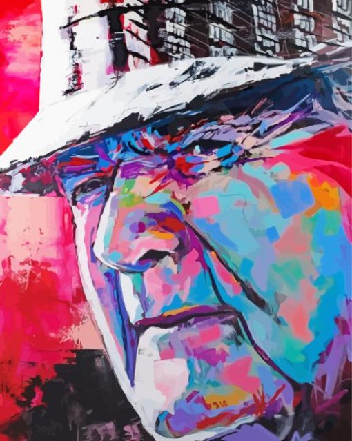 Paul Bear Bryant Art paint by number