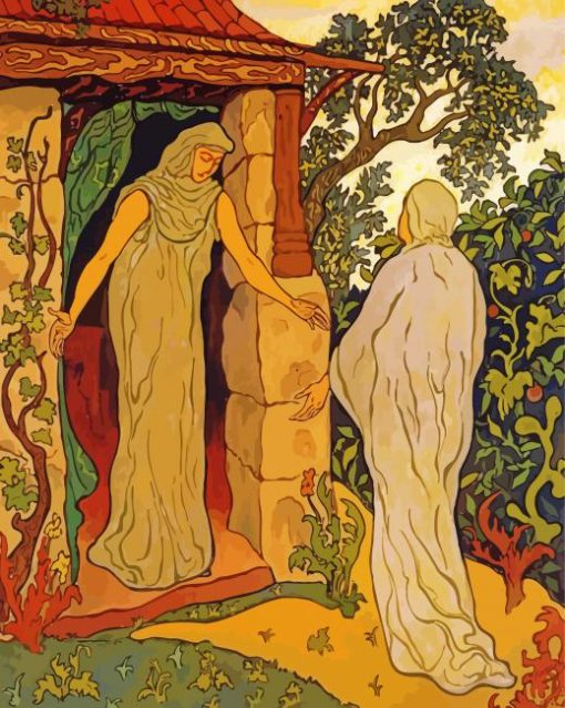 Paul Ranson The Visitation paint by number