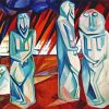 Pillars Of Salt By Natalia Goncharova paint by number