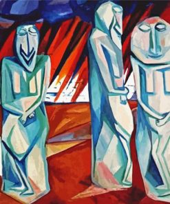 Pillars Of Salt By Natalia Goncharova paint by number