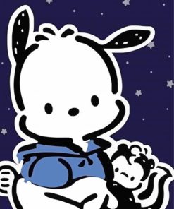 Pochacco Character paint by number