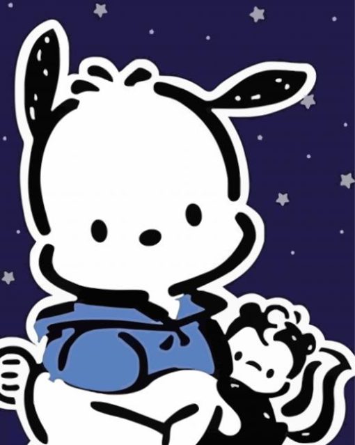 Pochacco Character paint by number