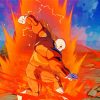 Powerful Jiren Dragon Ball paint by number
