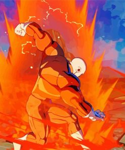 Powerful Jiren Dragon Ball paint by number