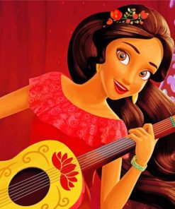 Princess Elena Of Avalor paint by number