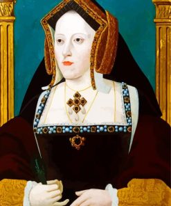 Queen Catherine Of Aragon paint by number