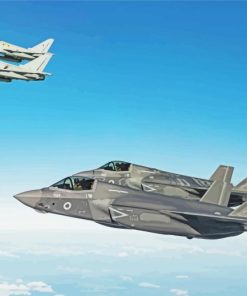 Raf Planes paint by number