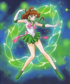 Sailor Jupiter Character paint by number