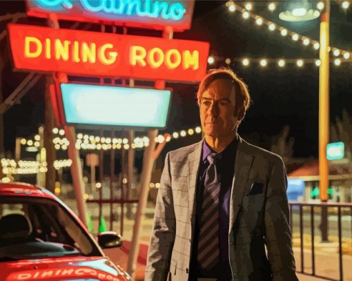 Saul Goodman Better Call Saul paint by number