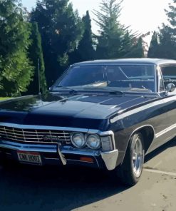 Supernatural Impala paint by number