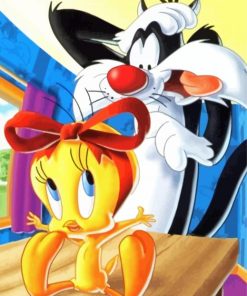 Sylvester And Tweety paint by number