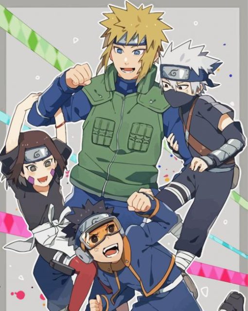 Team Minato Art paint by number