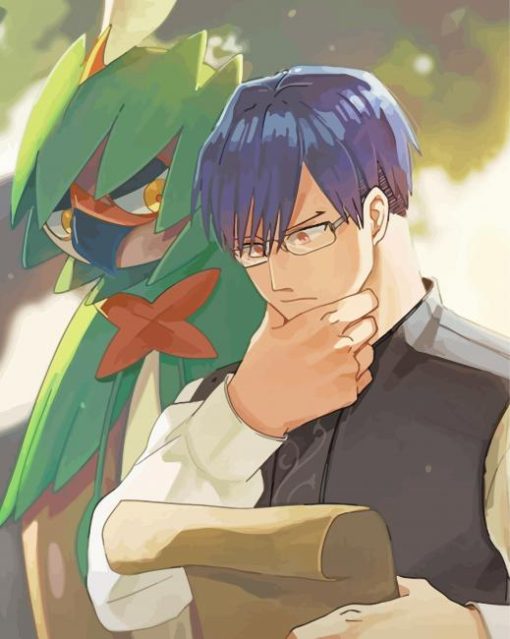 Tenya Iida My Hero Academia paint by number