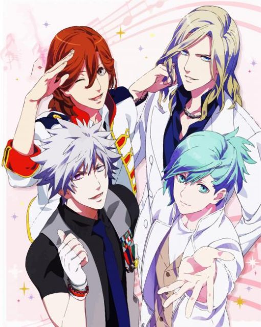 Uta No Rince Sama Characters paint by number