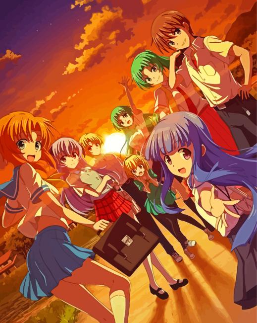 When Cicadas Cry paint by number