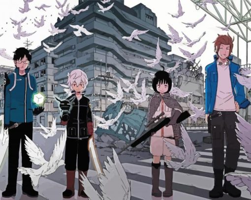 World Trigger paint by number