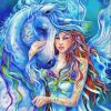 Aesthetic Fairy And Unicorn paint by number