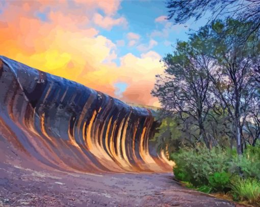 Aesthetic Wave Rock