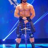 Drew Mcintyre With His Sword paint by number