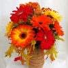 Fall Flowers paint by number