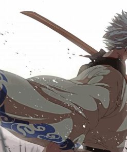 Gintoki Character paint by number