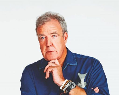 Jeremy Clarkson paint by number