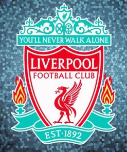 Liverpool Football Emblem paint by number