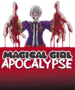 Magical Girl Apocalypse Manga Poster paint by number