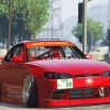 Nissan 200sx S15 paint by number