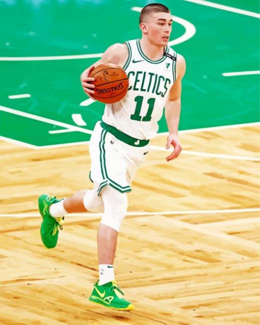 Payton Pritchard Basketballer paint by number