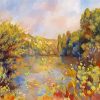 Renoir Landscape paint by number