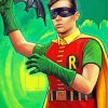 Robin The Boy Wonder Burt Ward paint by number