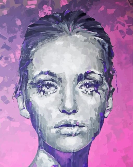 Sad Colorful paint by number