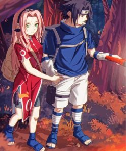 Sakura Sasuke paint by number