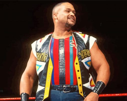 Savio Vega paint by number