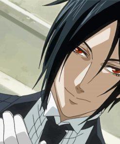 Sebastian Michaelis Anime paint by number