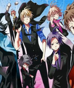 Servamp Characters paint by number