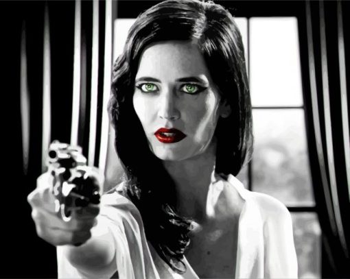 Sin City Character paint by number
