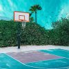 Sport Basketball Court paint by number