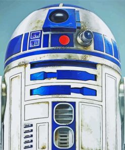 Star Wars R2d2 paint by number